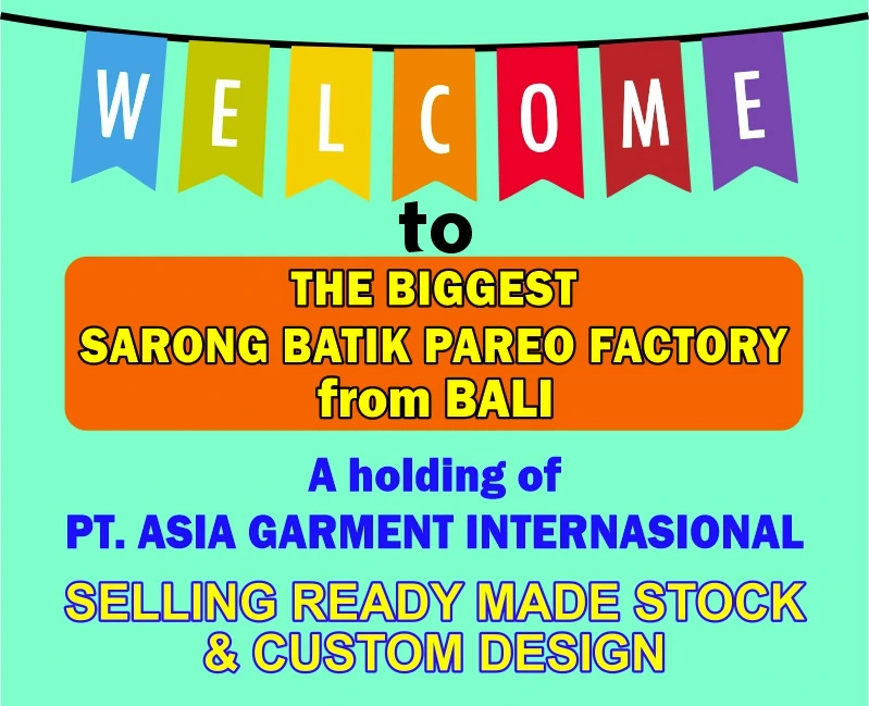 Welcome to sarong wholesale.
